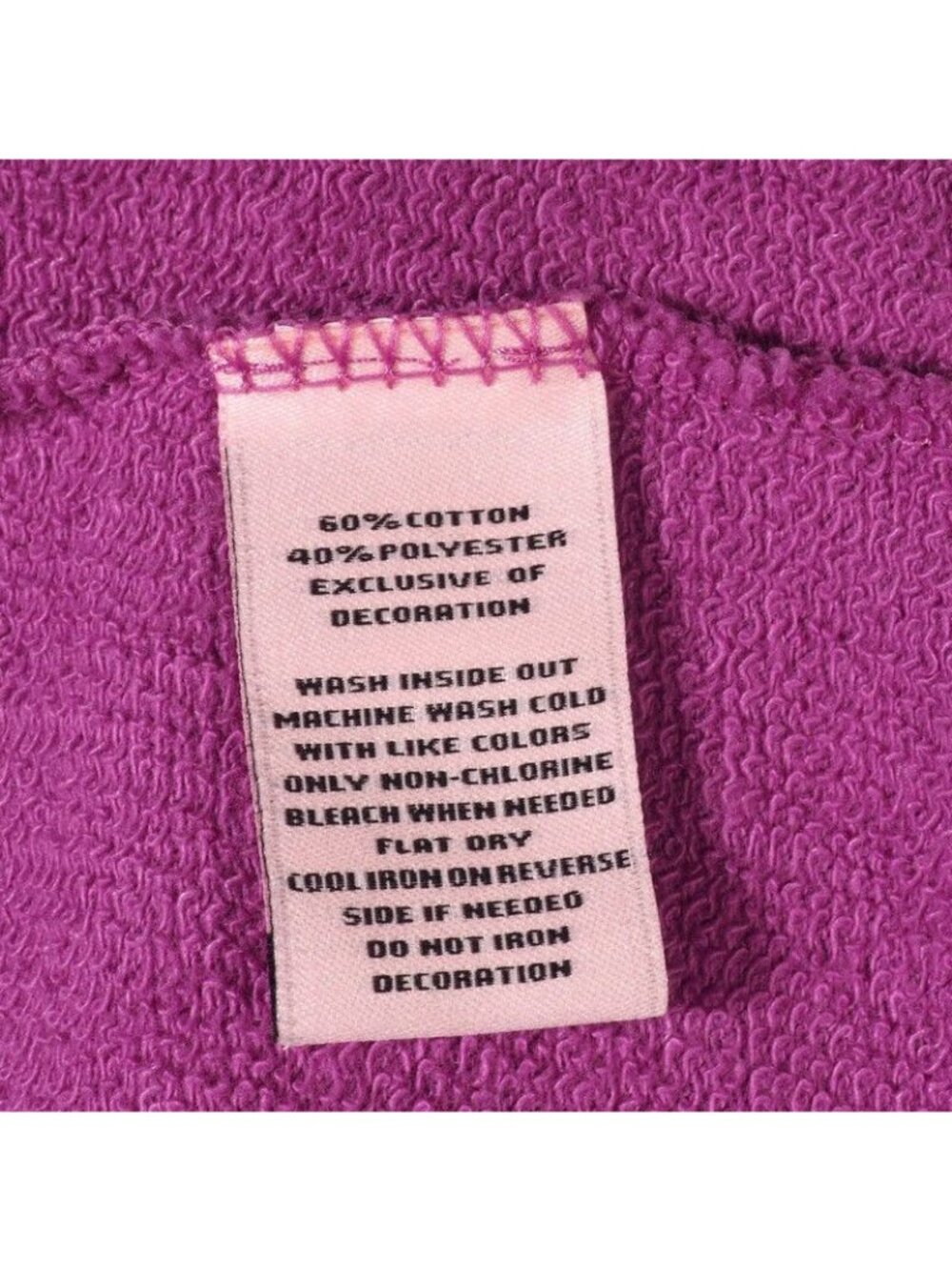 Juicy Couture Womens Purple "What Ever" Sweater Size S Cotton Blend - Picture 9 of 10